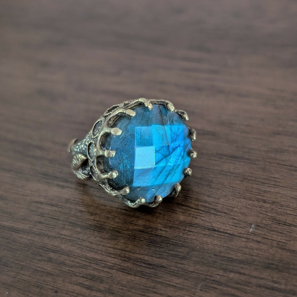 Antique Labradorite ring